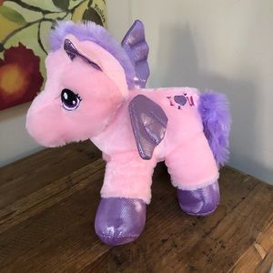 DAN DEE Plush Pony Pegasus Horse  12”
